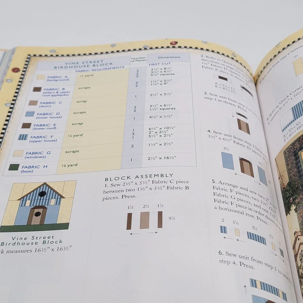Debbie Mumm Country Inspirations Hardcover 1st Printing Quilt Projects Excellent